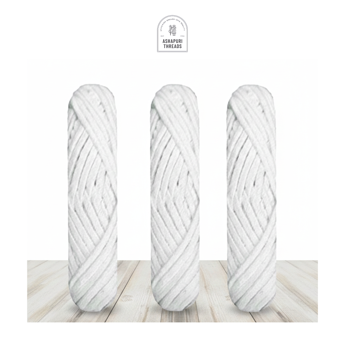 Pure Cotton Nada Strings (Flat – 50 Meters Each, 0.5 Inch Width)