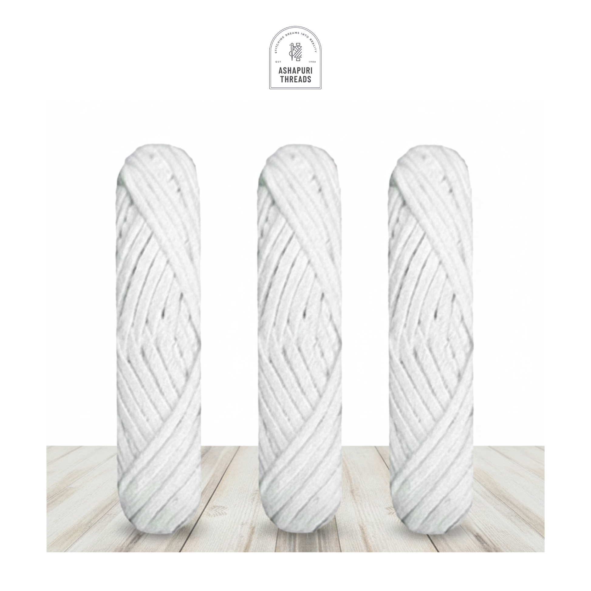 Pure Cotton Nada Strings (Flat – 50 Meters Each, 0.5 Inch Width)