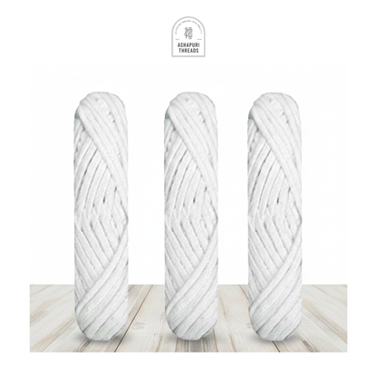 Pure Cotton Nada Strings (Flat – 50 Meters Each, 0.5 Inch Width)
