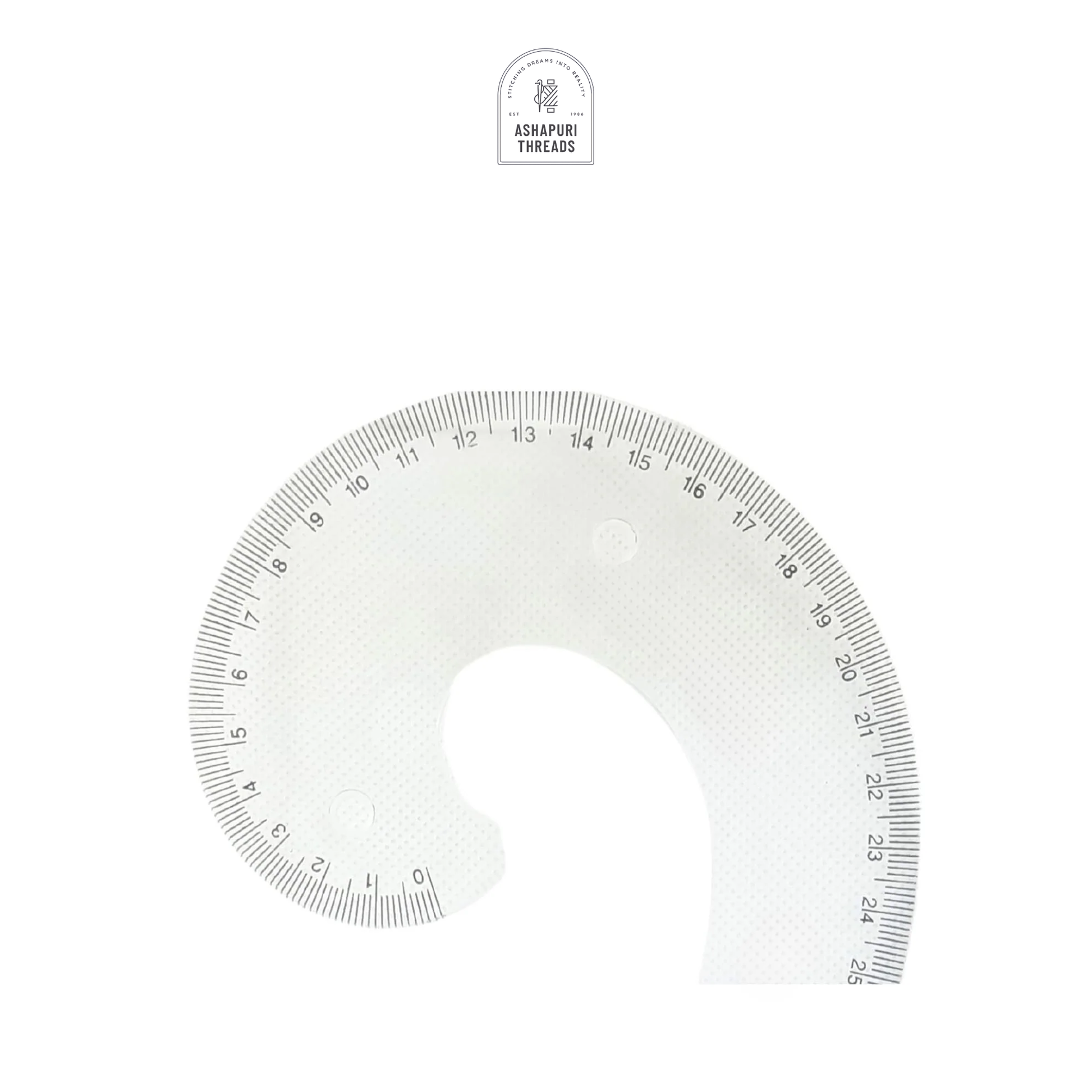 French Curve & Armhole Scale – Plastic
