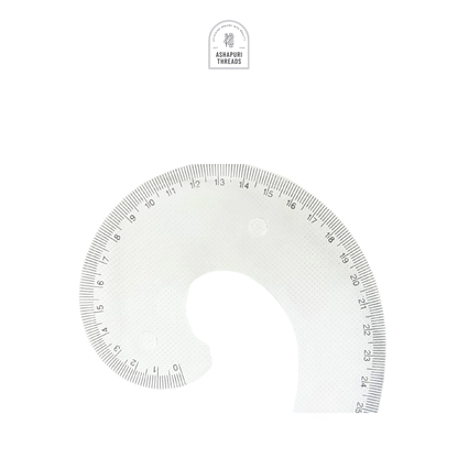 French Curve & Armhole Scale – Plastic