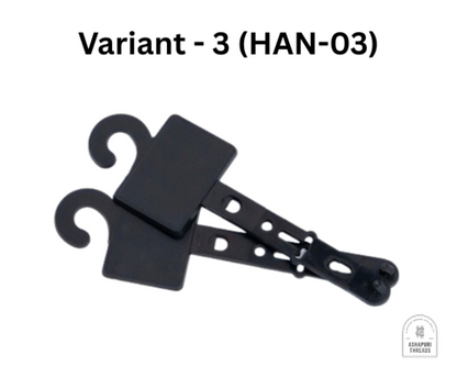 Customizable Apparel Hangers – Multicolor (4 Size Options)