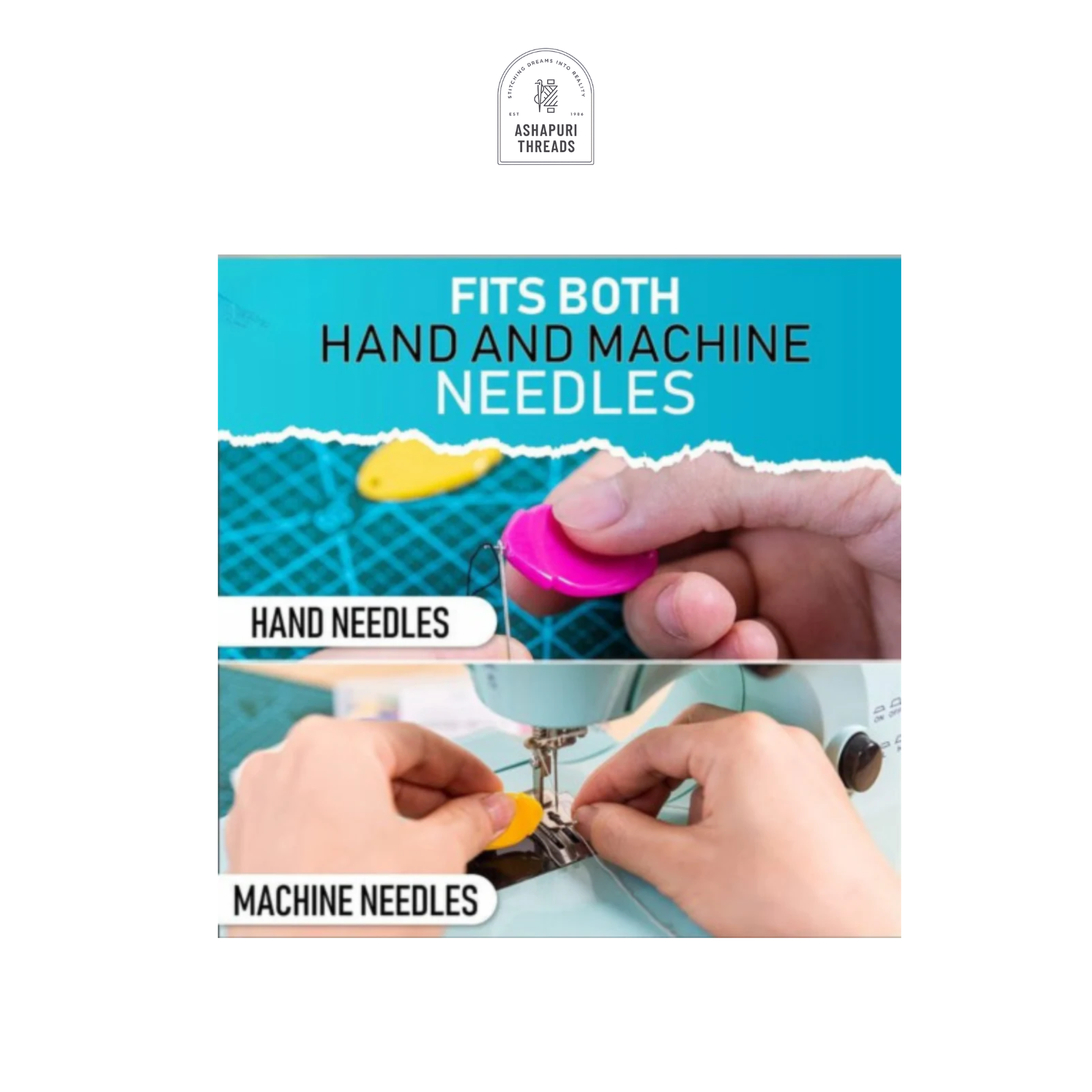 Handy Needle Thread Inserter Tool – For Hand & Machine Sewing