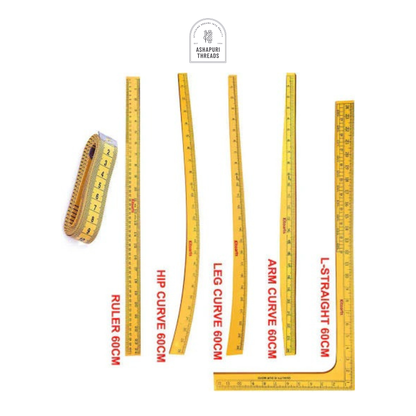 Wooden Tailoring Measurement Scales – For Tailors & Designers
