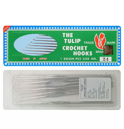 Tulip Crochet Hook for Thread Work - Made in Japan