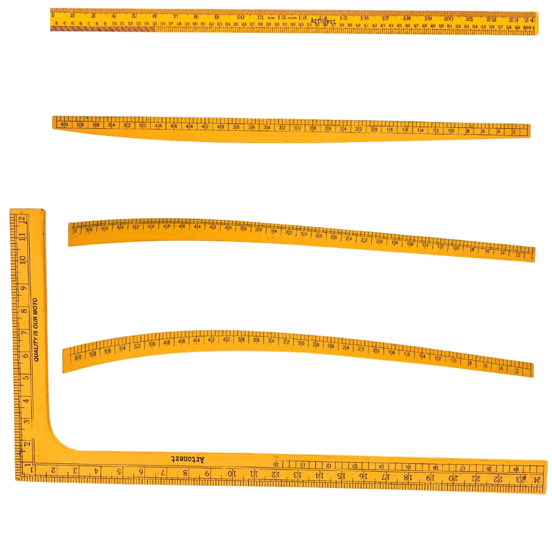 Wooden Tailoring Measurement Scales – For Tailors & Designers