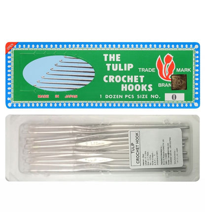 Tulip Crochet Hook for Thread Work - Made in Japan