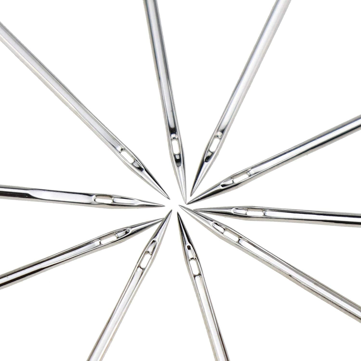 Organ Sewing Machine Needles – Size 16 (HAx1-16/100) – Set of 5 | Flat Shank