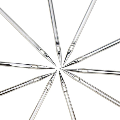 Organ Sewing Machine Needles – Size 16 (HAx1-16/100) – Set of 5 | Flat Shank