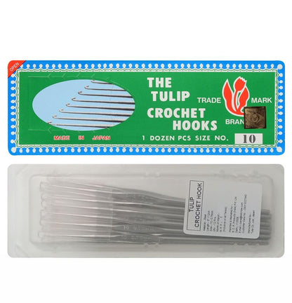 Tulip Crochet Hook for Thread Work - Made in Japan
