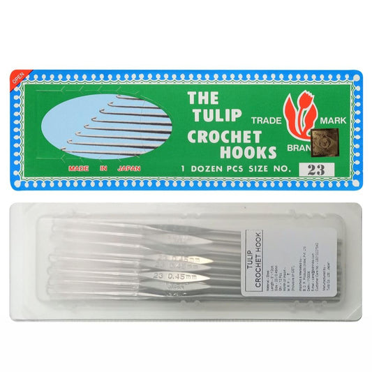 Tulip Crochet Hook for Thread Work - Made in Japan 