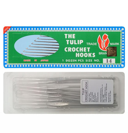 Tulip Crochet Hook for Thread Work - Made in Japan