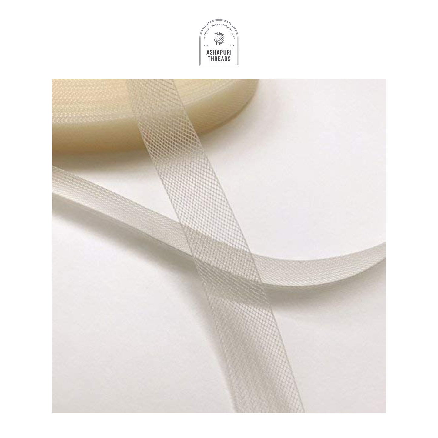 Can Can Net Strip – Horsehair Braid for Boning, Hemming & Structured Sewing