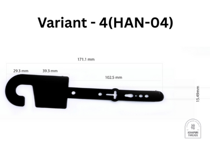 Customizable Apparel Hangers – Multicolor (4 Size Options)