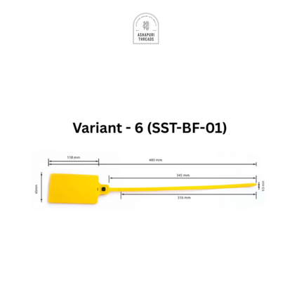 Plastic Security Seals – Tamper Evident Sealing Solutions (6 Variants)