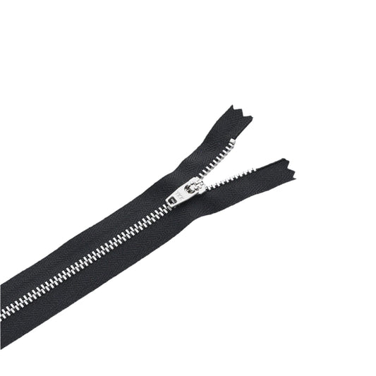 YZiP® with Silver Anodized Aluminum – Lightweight Zipper for Casual Wear