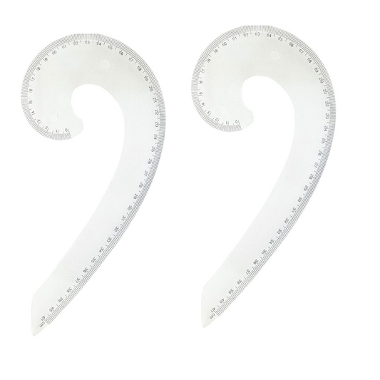 French Curve & Armhole Scale – Plastic