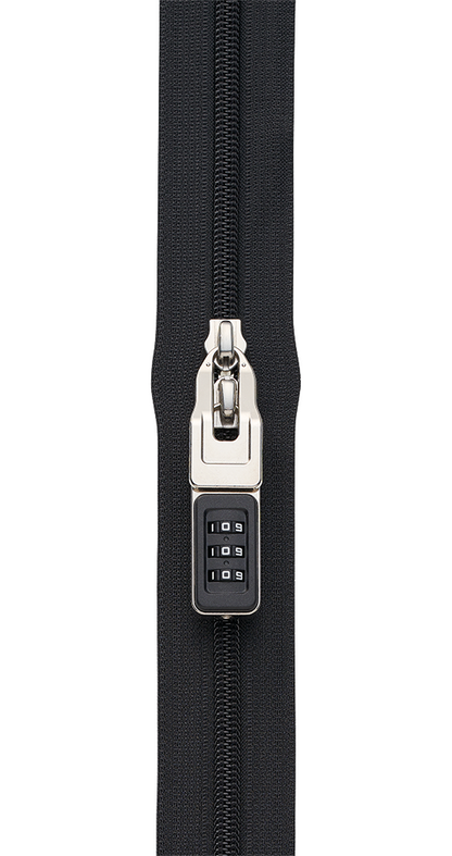 NATULON® Racquet Coil Zipper with Dial Lock