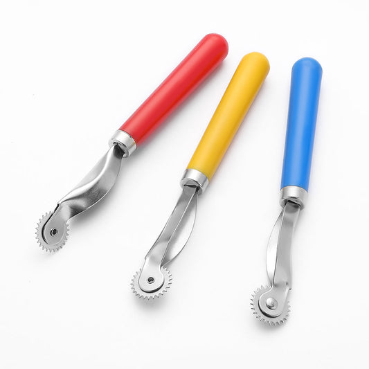 Stitch Marker Tracing Wheel – Plastic Handle, Metal Point | For Leather, Fabric & Tailoring