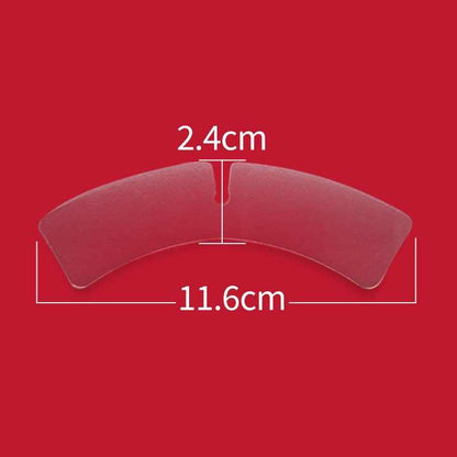 Transparent Plastic Collar Supports – PET Butterfly Style : 1000pcs Pack