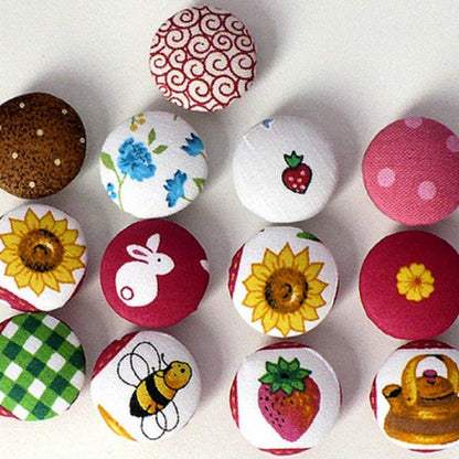 Silver Aluminium Button- Moulds for Sewing and Embroidery