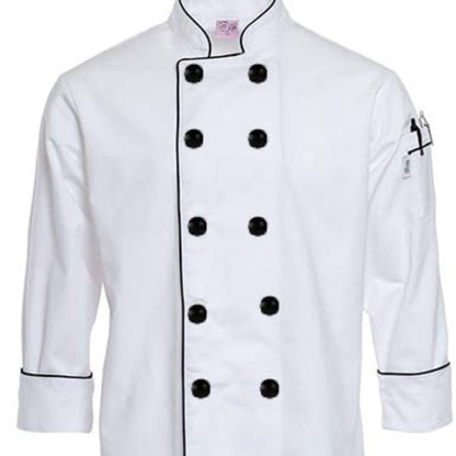 Mushroom Button Chef Coat Removable Buttons – Pack of 12 (Red / Blue / Black)