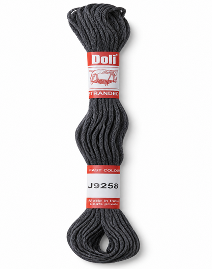 Doli Stranded Cotton Embroidery Thread – 6 Strand | Fine Finish | Hand Embroidery