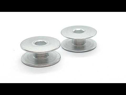 High Speed Aluminum Bobbin  - 100pcs Box