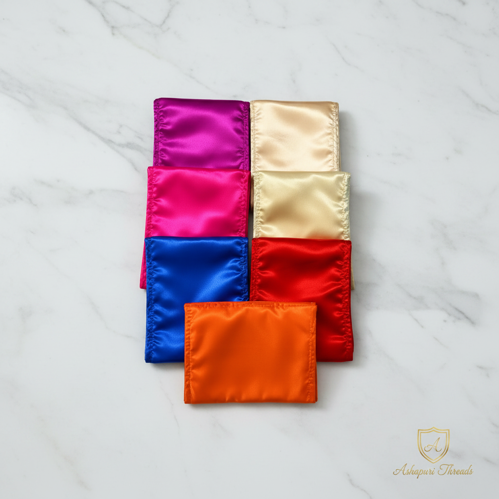 Premium Silk Saree Fall | 180 cm | Sink-less | Fade-Resistant | Soft Cotton Finish