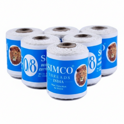 SIMCO Cotton Stationery Thread for Exam Paper & File Binding